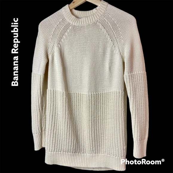 Banana Republic Women's Cable Knit Sweater Size XS - Picture 1 of 8